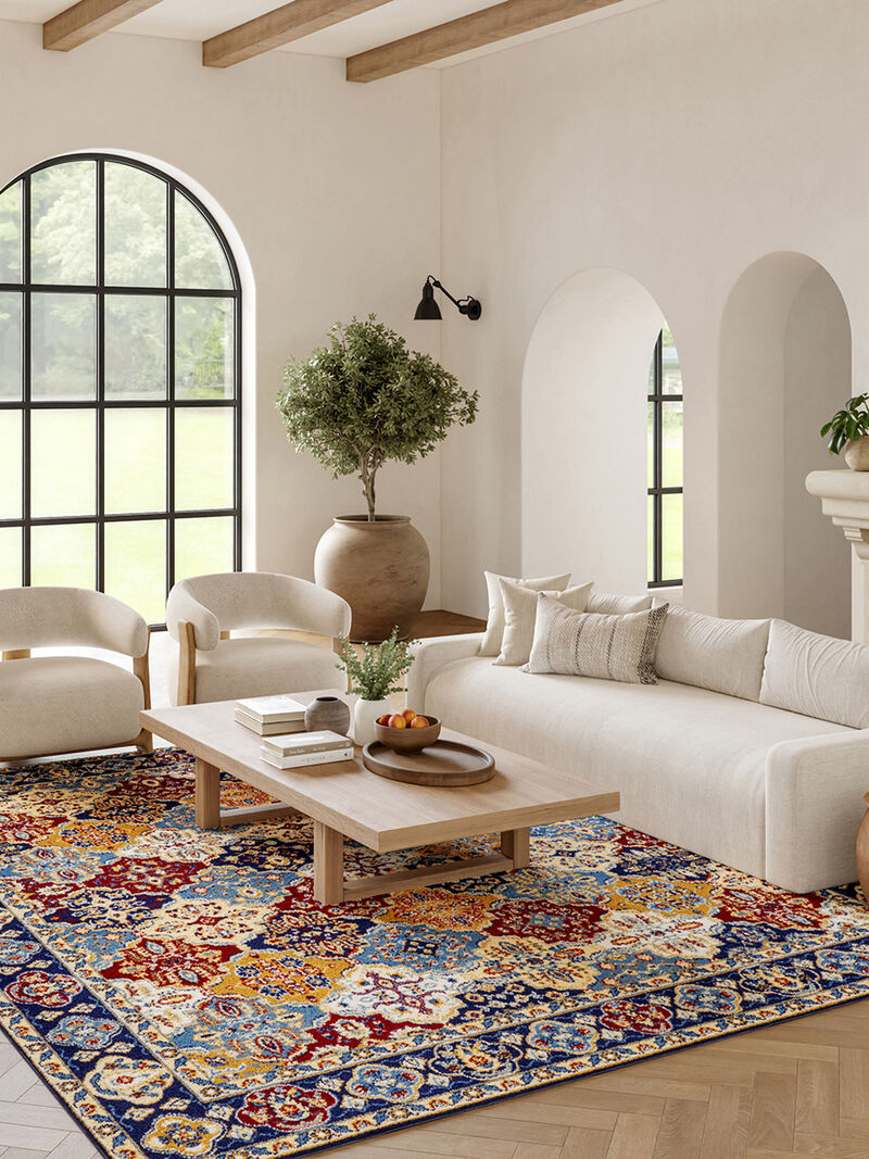 Grafix GRF31 Multicolor 7' x 10' Rug