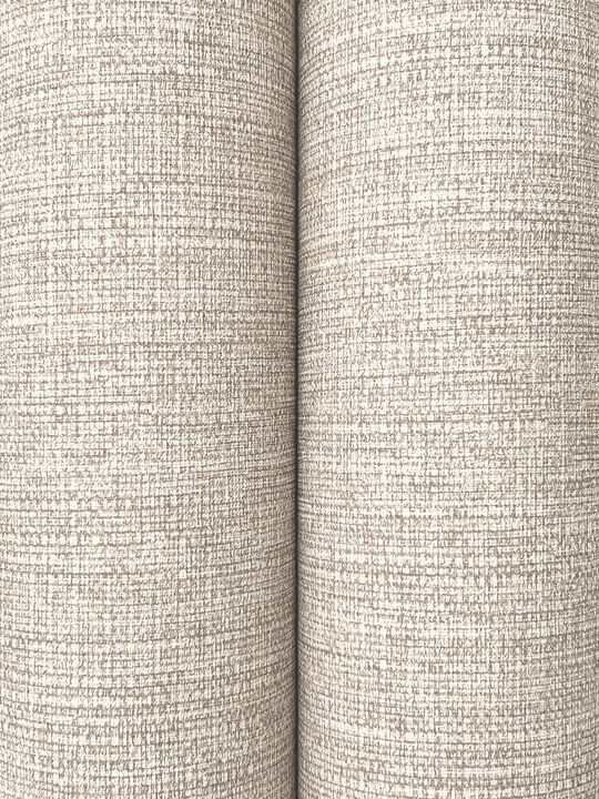 Terrene Light Brown Faux Linen Wallpaper