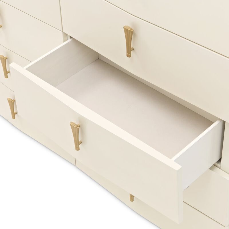 Fantosini 10-Drawer Mule Chest - Creamy Pearl image number 4