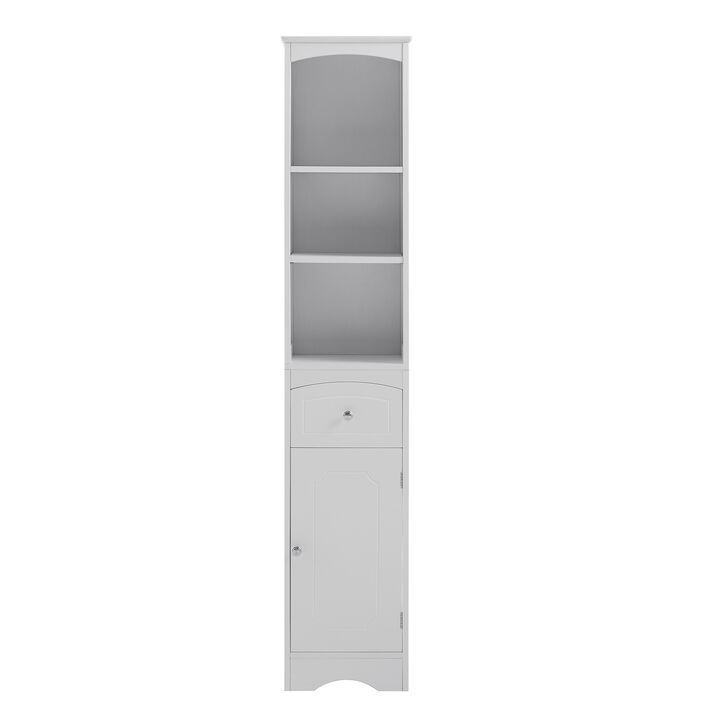 Merax Classic Freestanding Bathroom Storage Cabinet with Drawer