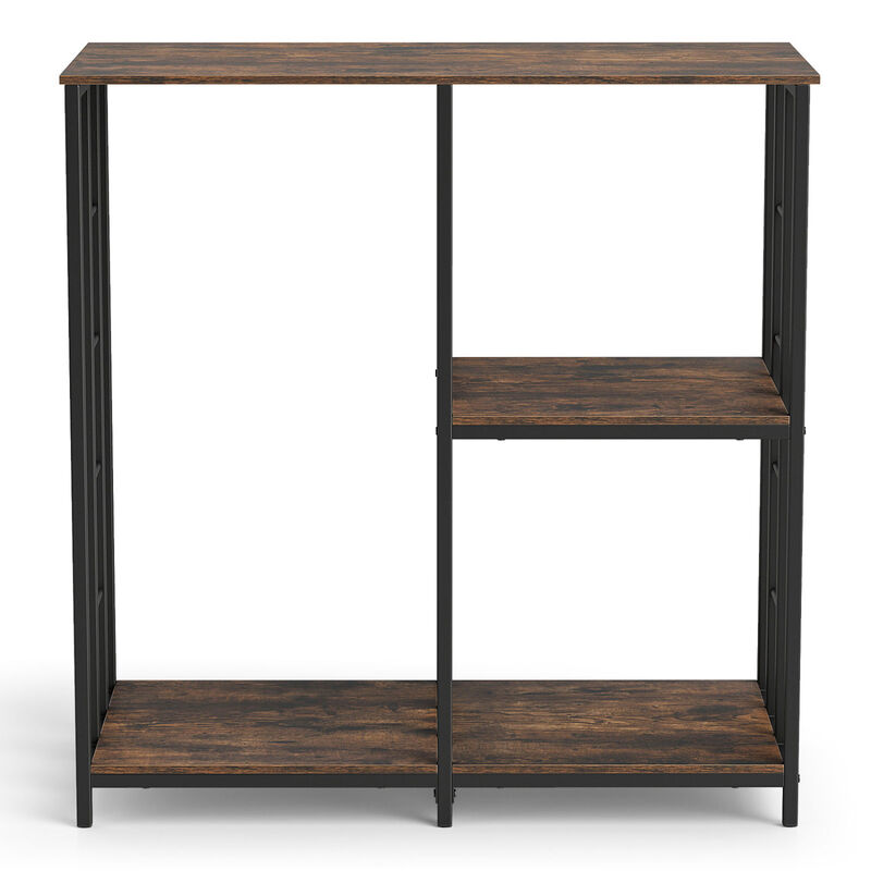 3-Tier Microwave Stand Kitchen Bakers Rack with Open Shelves Storage Unit image number 0