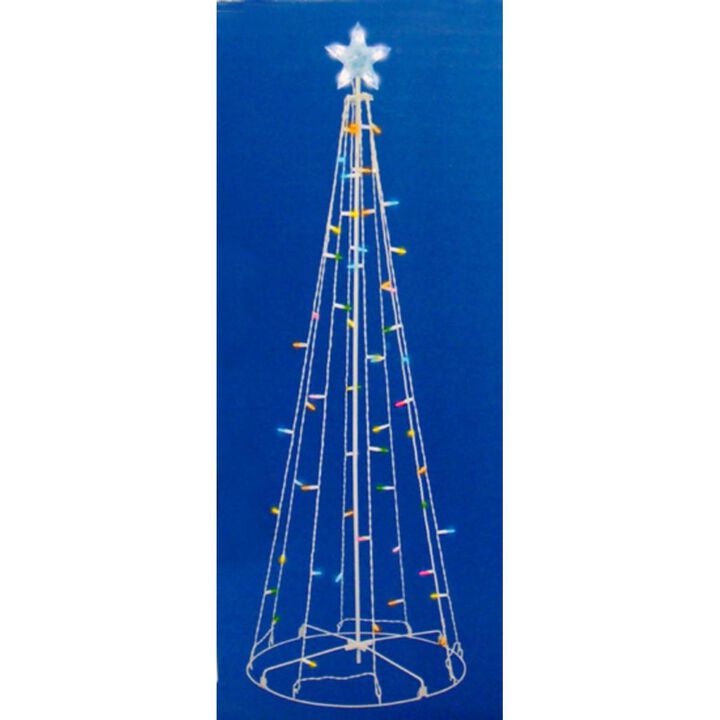 Northlight  5 ft. LED Lighted Show Cone Christmas Tree Outdoor Decoration,