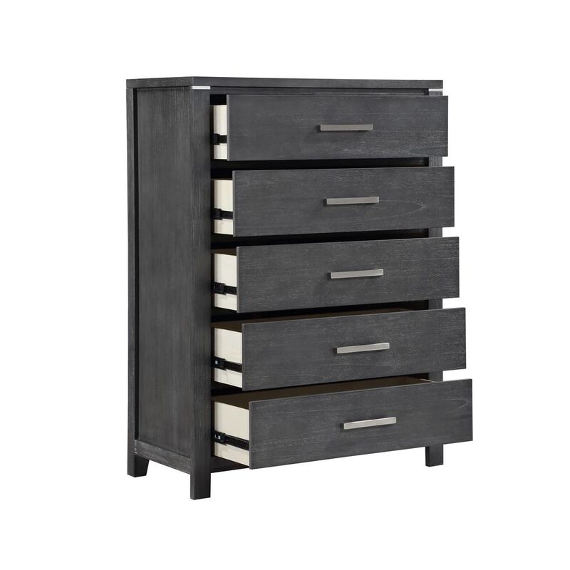 New Classic Furniture Odessa Chest-Charcoal