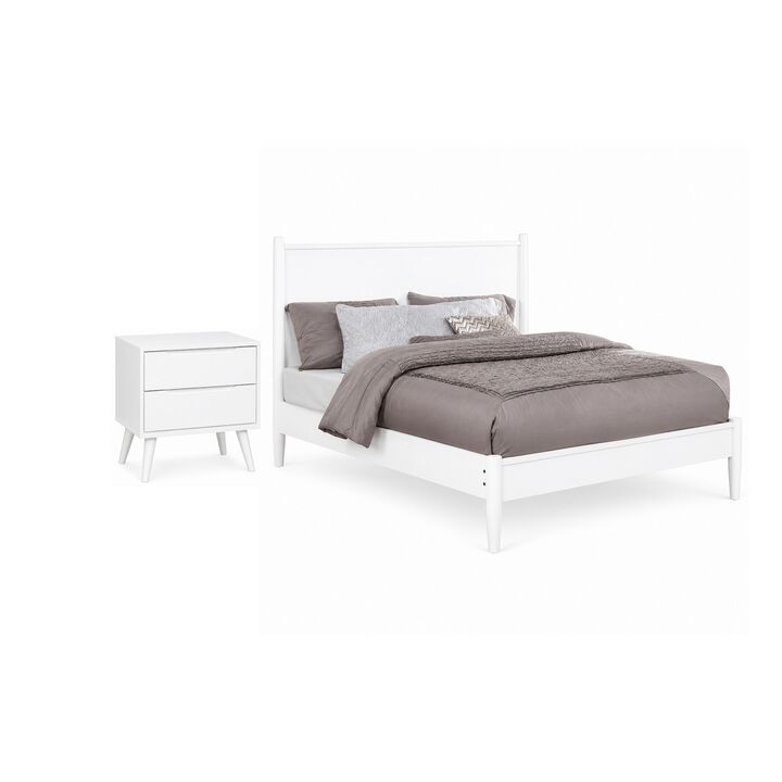 Bedroom Set, 2 Piece Set with Nightstand
