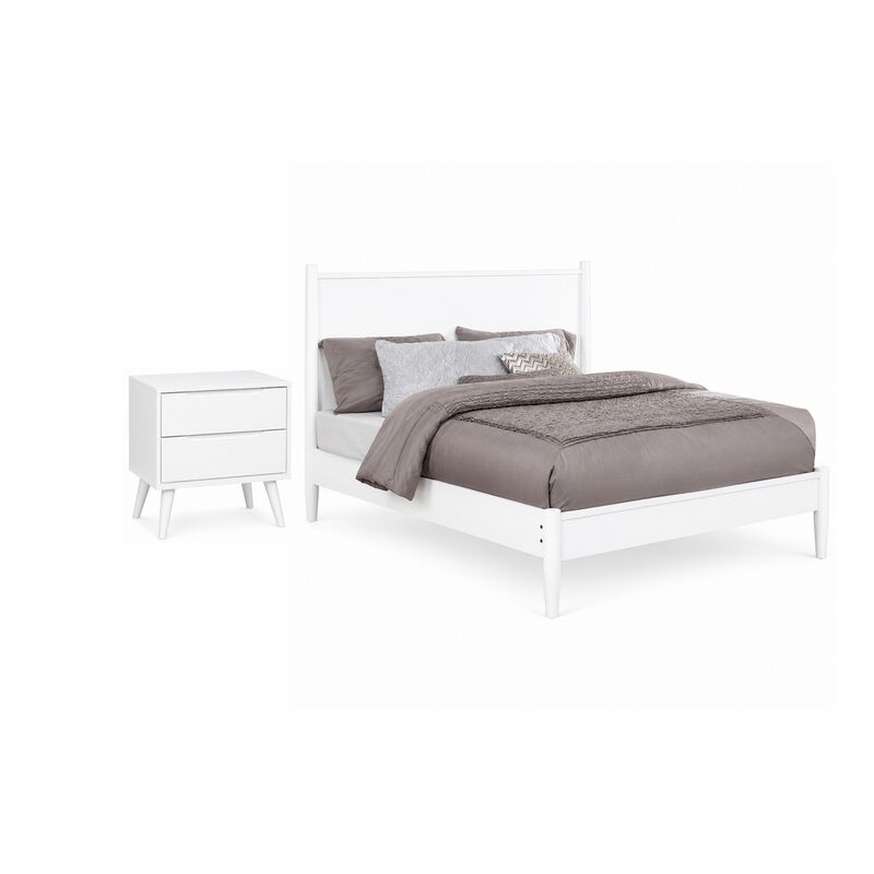 Bedroom Set, 2 Piece Set with Nightstand image number 0
