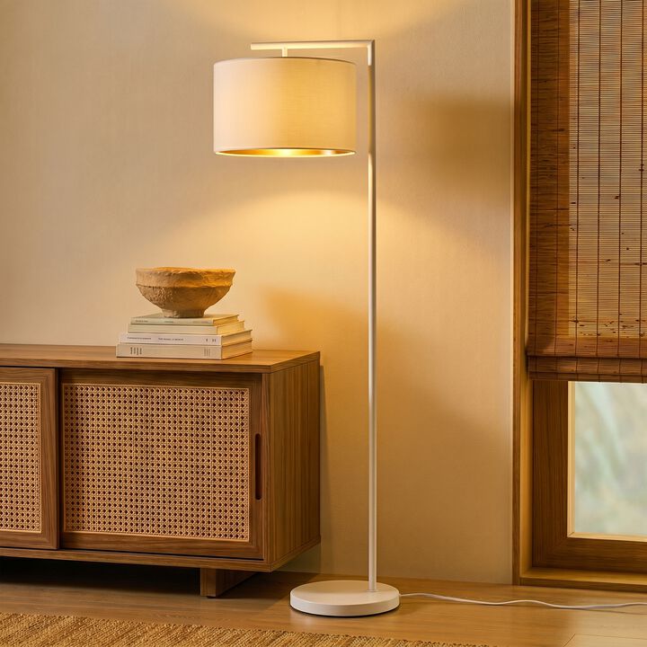Montage Modern Cream LED Floor Lamp