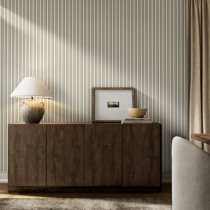 Multi Stripe Wallpaper by Getty Images	 - Multi Stripe Olive II