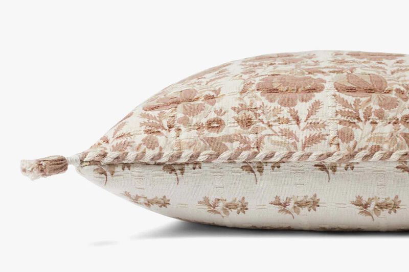 PLL0117 Blush/Ivory 13''x21'' Poly Pillow