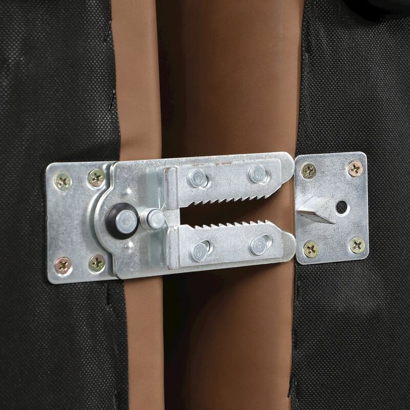 Meridian Furniture Cube Brown Vegan Leather Modular Sofa