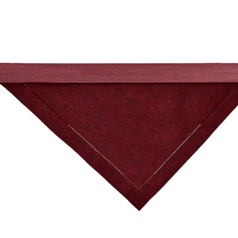 Solino Home Milan 100% Linen Table Throw &ndash; Handcrafted, Machine Washable, Perfect for Holiday and Everyday Dining