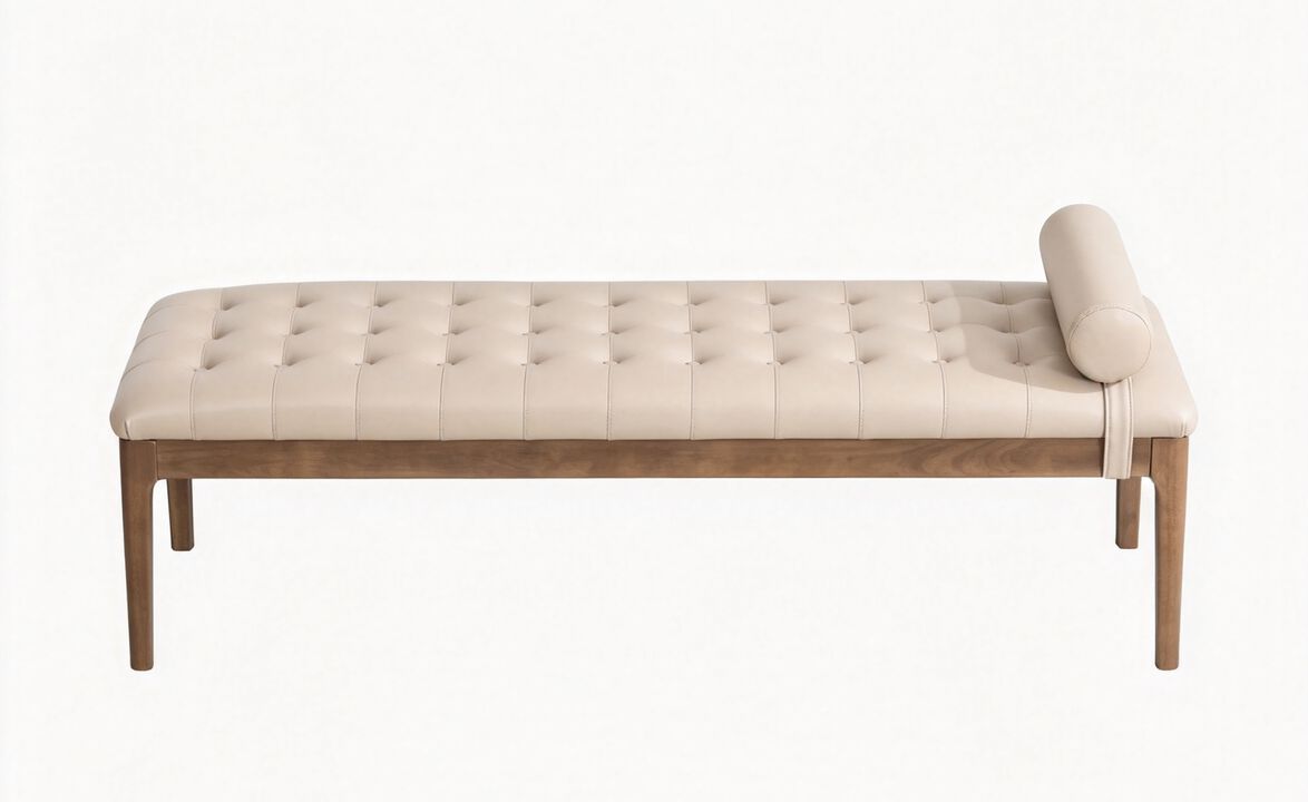 Tumlex Faux Leather Bed Bench