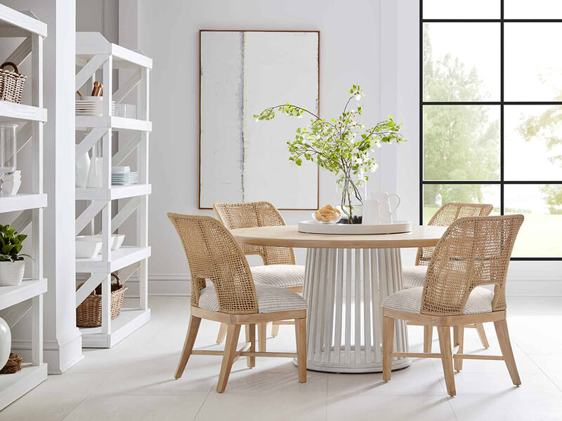 Post Round Dining Table image number 1