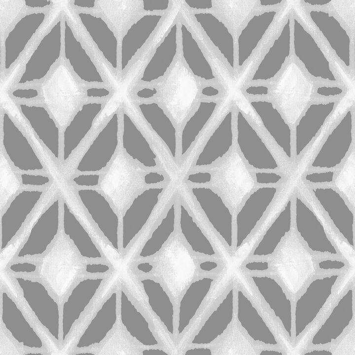 Shibori Geometric Peel and Stick Wallpaper