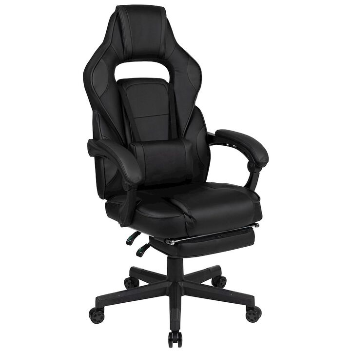 Flash Furniture X40 Gaming Chair Racing Computer Chair - Black/Purple