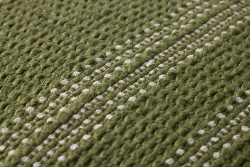 PLL0131 Green/Ivory 20''x20'' Cover w/Down Pillow image number 2