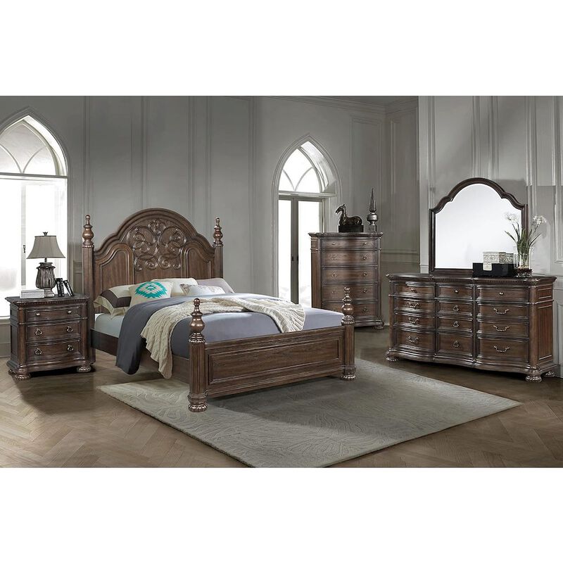 Tuscany Queen Panel Bed