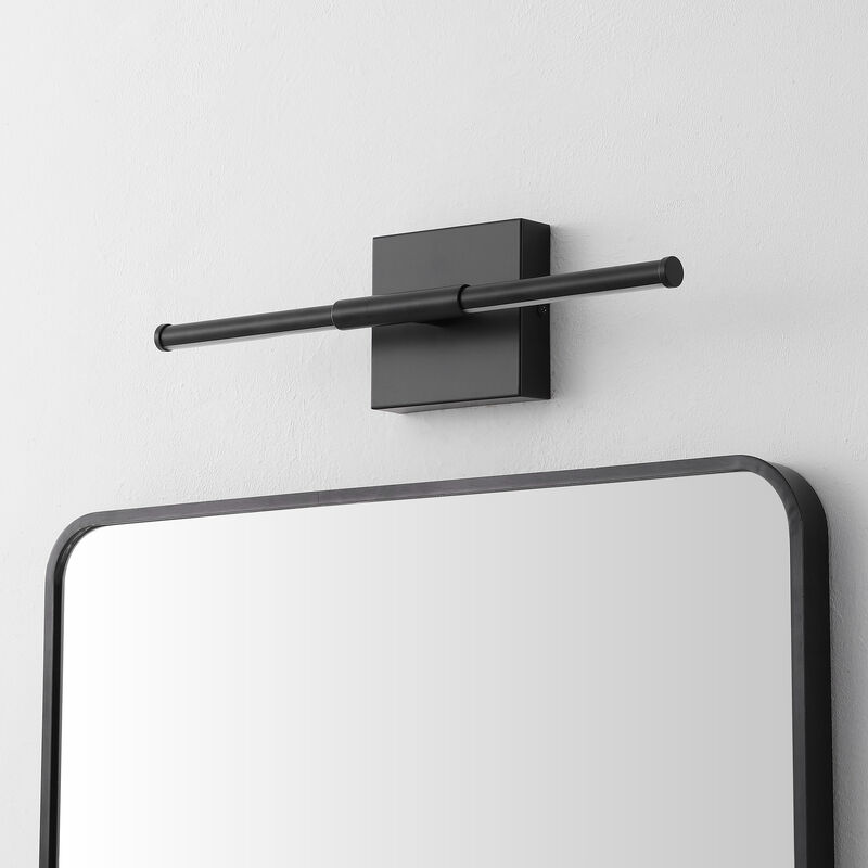 Makena Modern Minimalist Dimmable Integrated LED Metal Wall Sconce