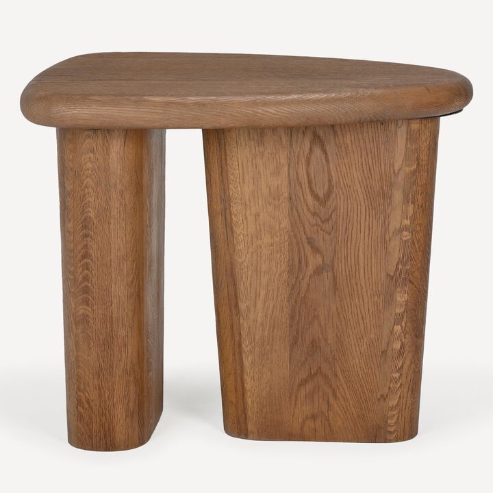 Laurel Side Table - Brown