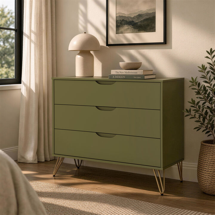 Avira Green Dresser