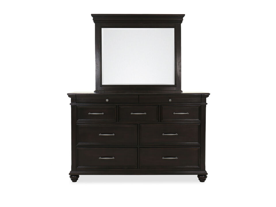 Ashely Brynhurst 4-Piece Storage Bedroom Set - 9 drawer dresser & mirror