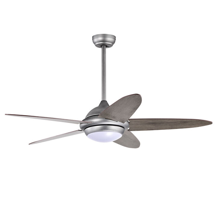 52 Inch Ceiling Fan with Lights and 3 Lighting Colors