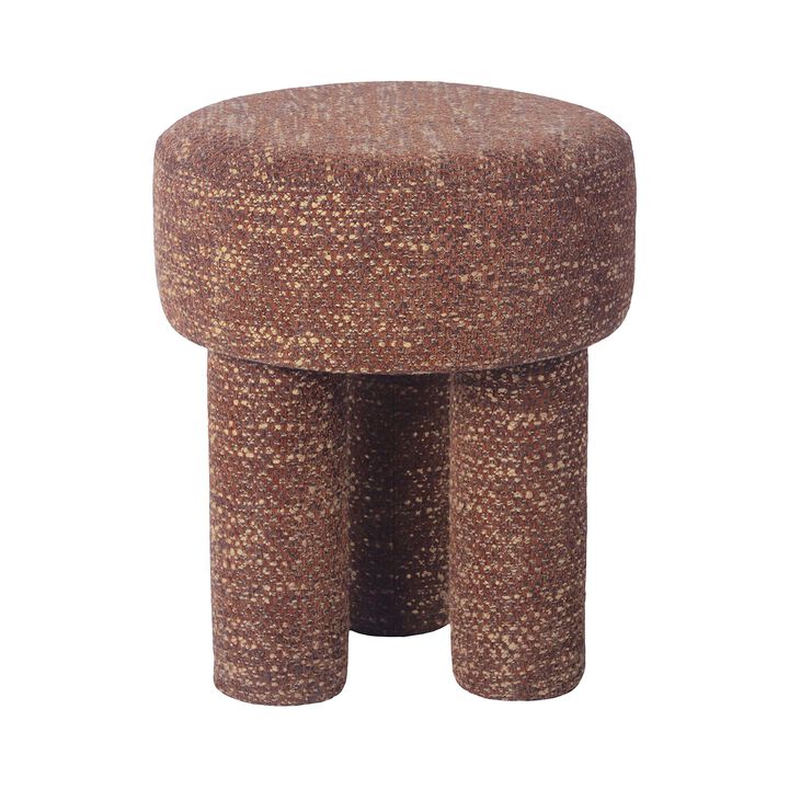 Casafoyer Claire Sedona Brown Knubby Stool