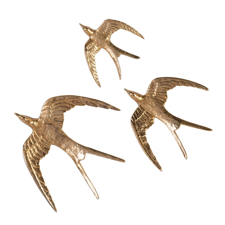 Brass Birds in Flight