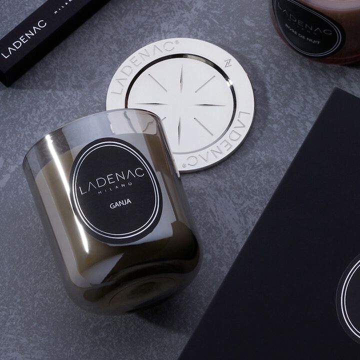 Candle in Jar URBAN SENSES 7 oz Grey Aromatic Lounge 8.86 x 5.91 x 3.54 in