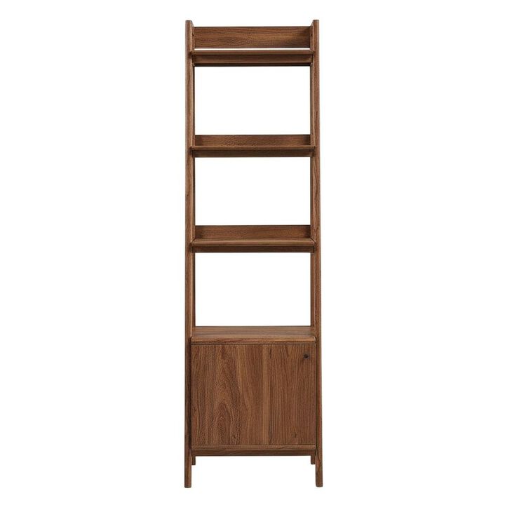 Wooden Bookshelf in finish with Open Shelving for Home Storage
