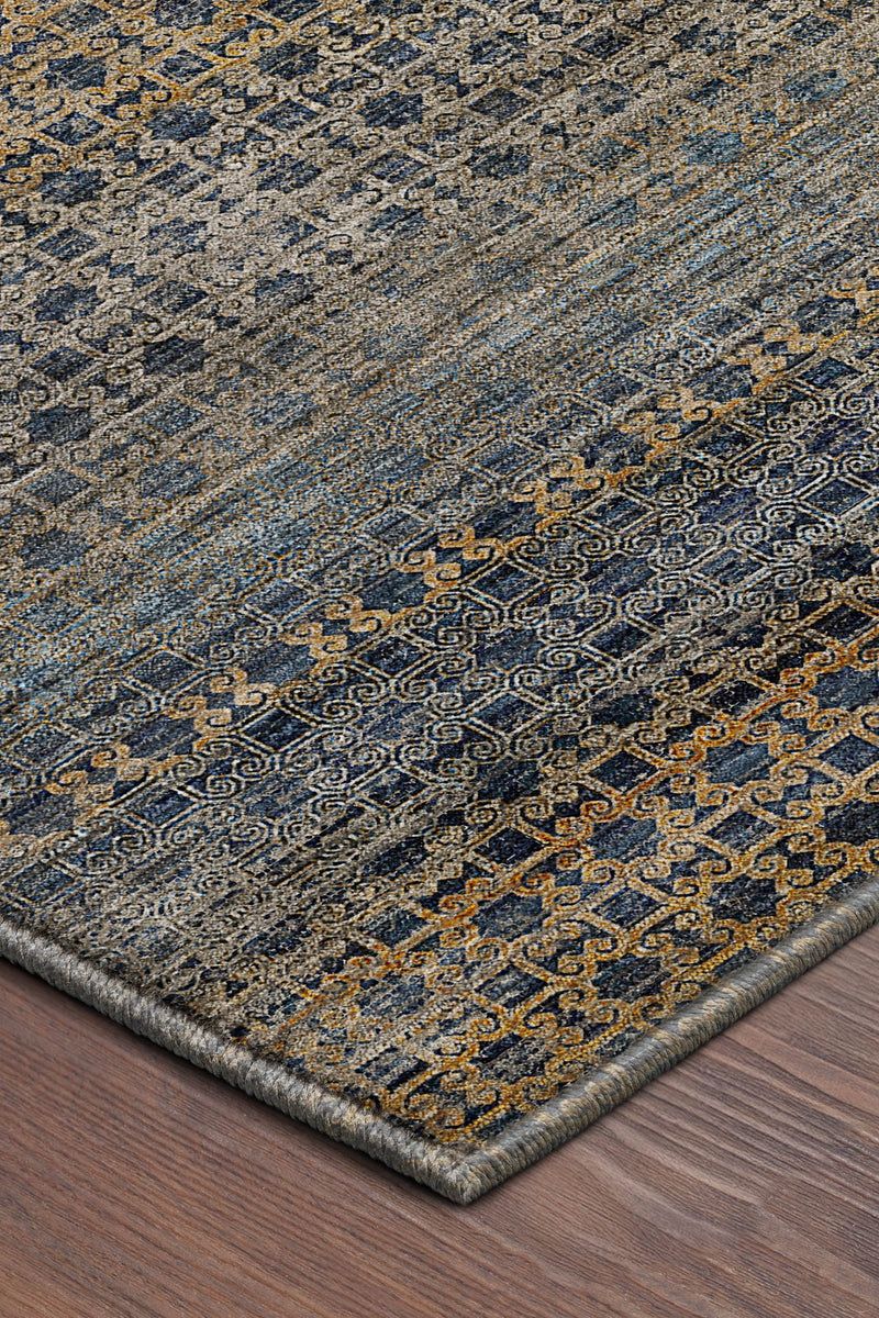Vico VC5 Navy 9' x 12' Rug image number 6