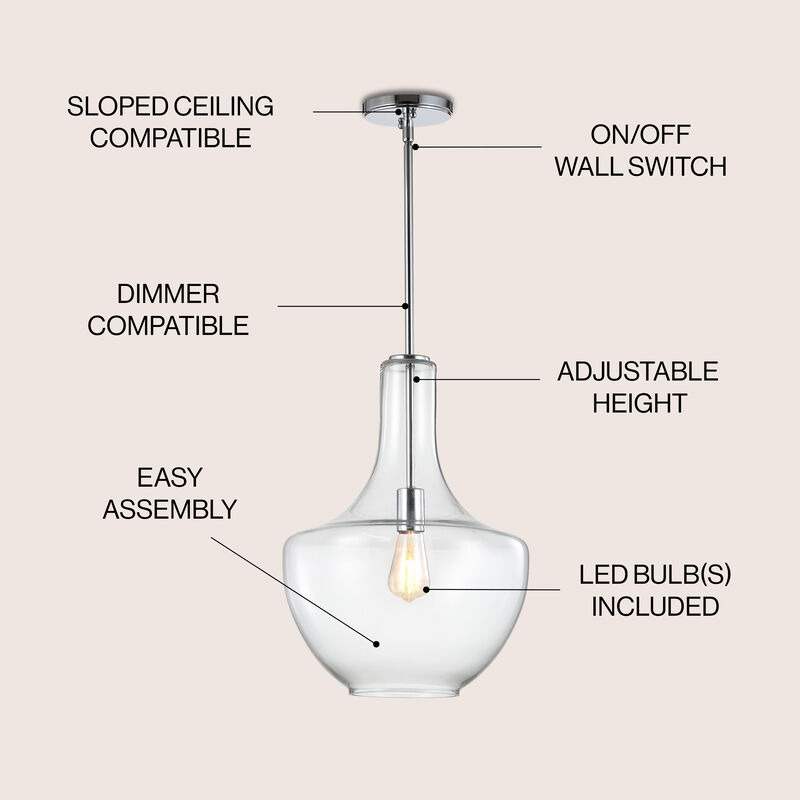 Watts Glassmetal LED Pendant image number 2