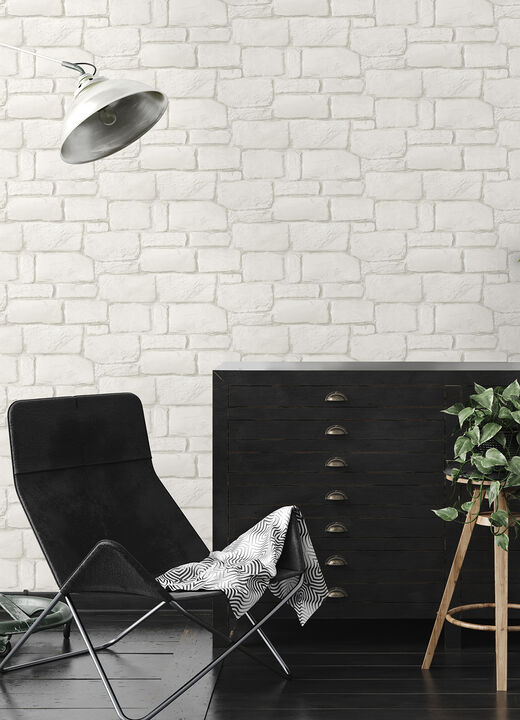 Casablanca Ivory Stone Wallpaper (Set of 2)