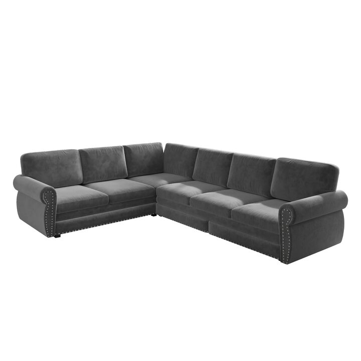 Daker Oversize L-Shaped Sofa