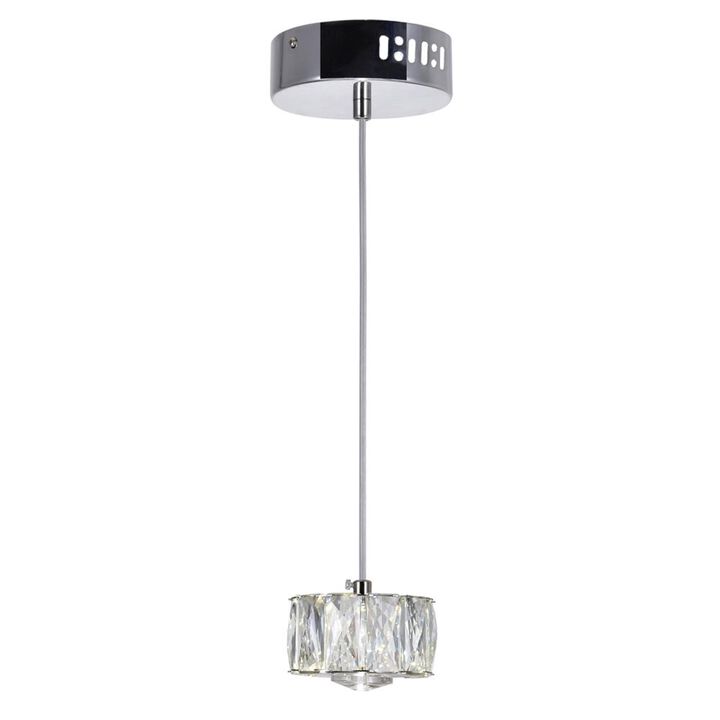 Milan LED Mini Pendant With Chrome Finish