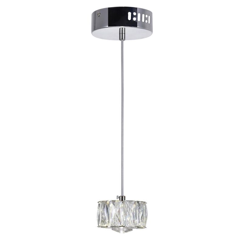 Milan LED Mini Pendant With Chrome Finish