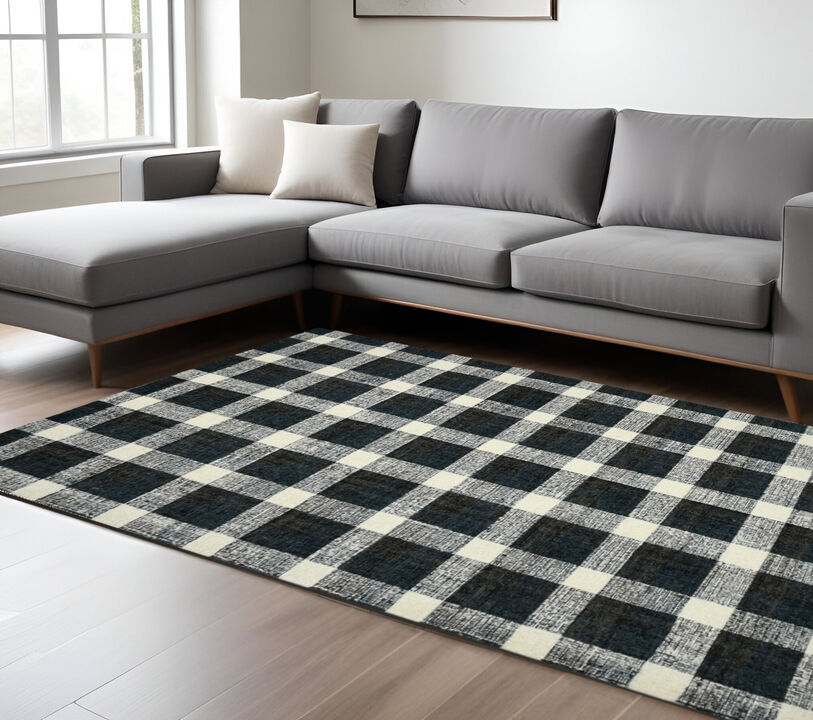 HomeRoots Oriental Hand Woven Area Rug With Fringe