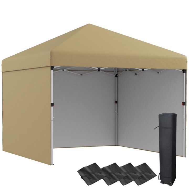 Hivvago Height-Adjustable 10' x 10' Party Tent