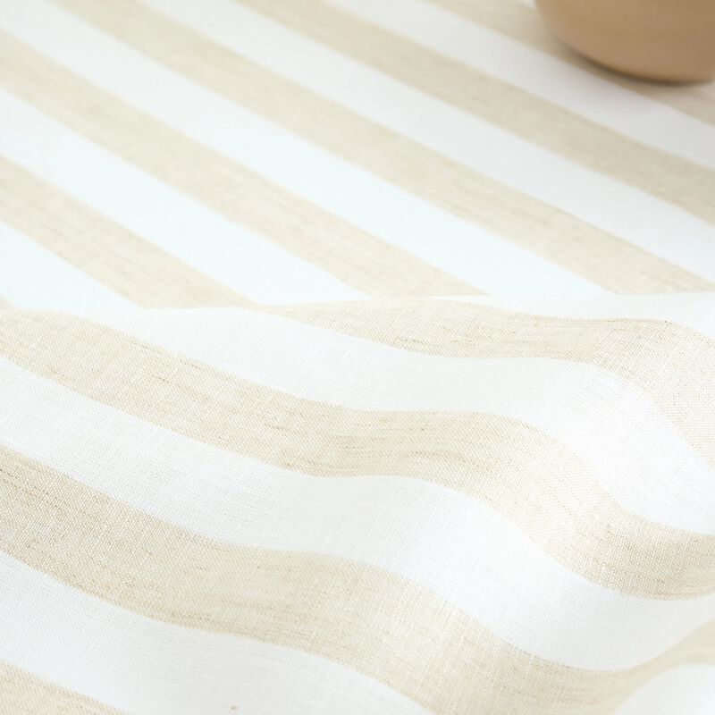 Solino Home Sorrento Stripe Linen Table Runner image number 4