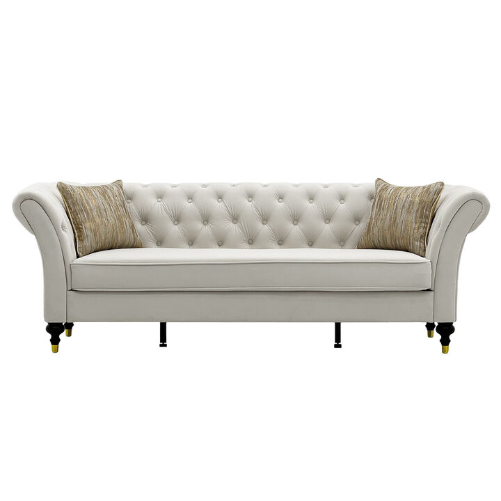 Kalsor Velvet Sofa