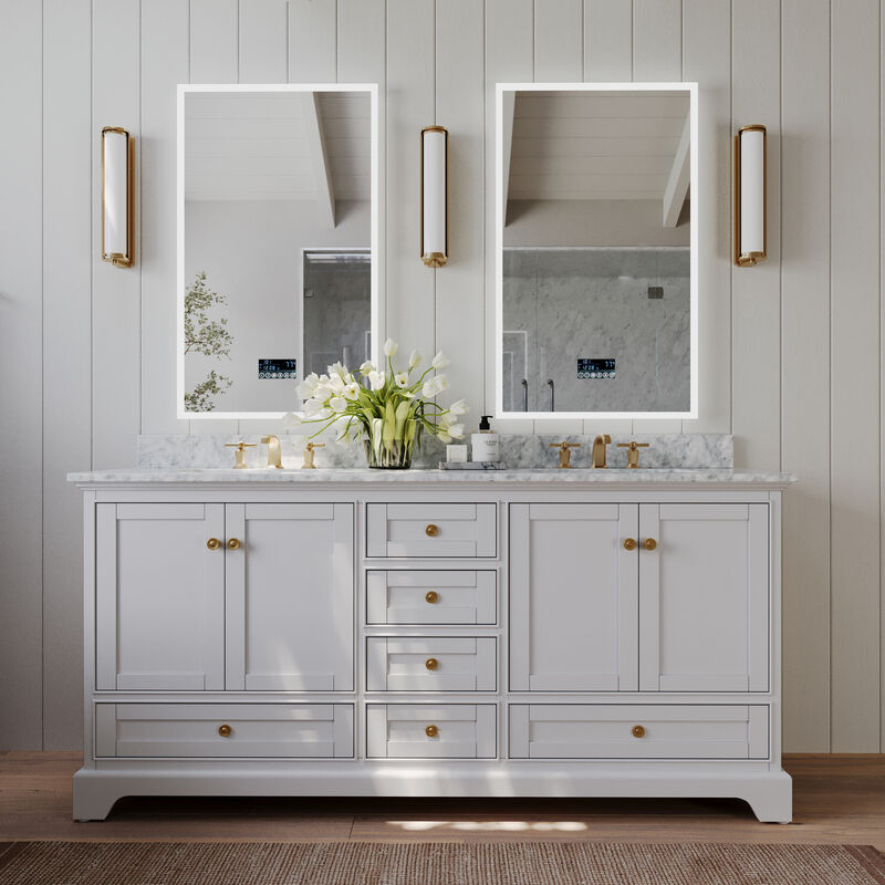 Audrey 72 in. Bath Vanity Set