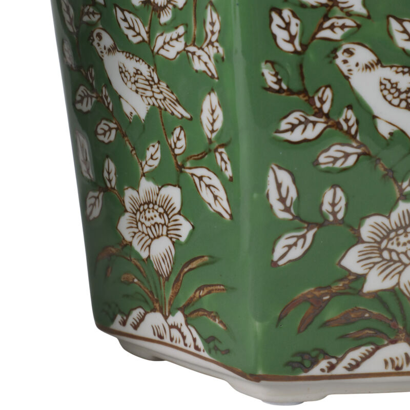 S/3 Chinoiserie Bird Planters image number 4