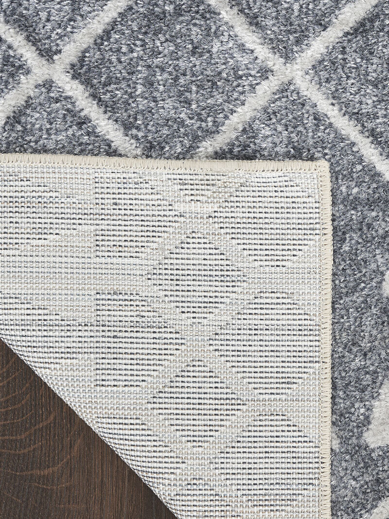 Astra Machine Washable ASW10 Denim 2'2" x 8' Rug