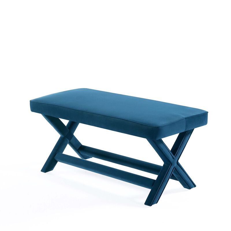 Abigail Blue Double Bench