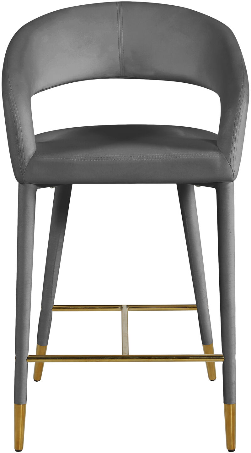 Meridian Furniture Destiny Velvet Stool
