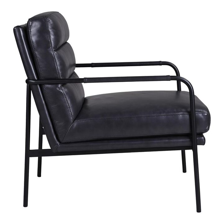 Moe's Home Collection VERLAINE CHAIR RAVEN BLACK