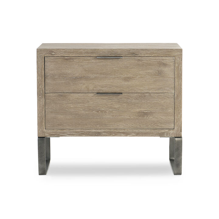 Tribeca Two Drawer Nightstand