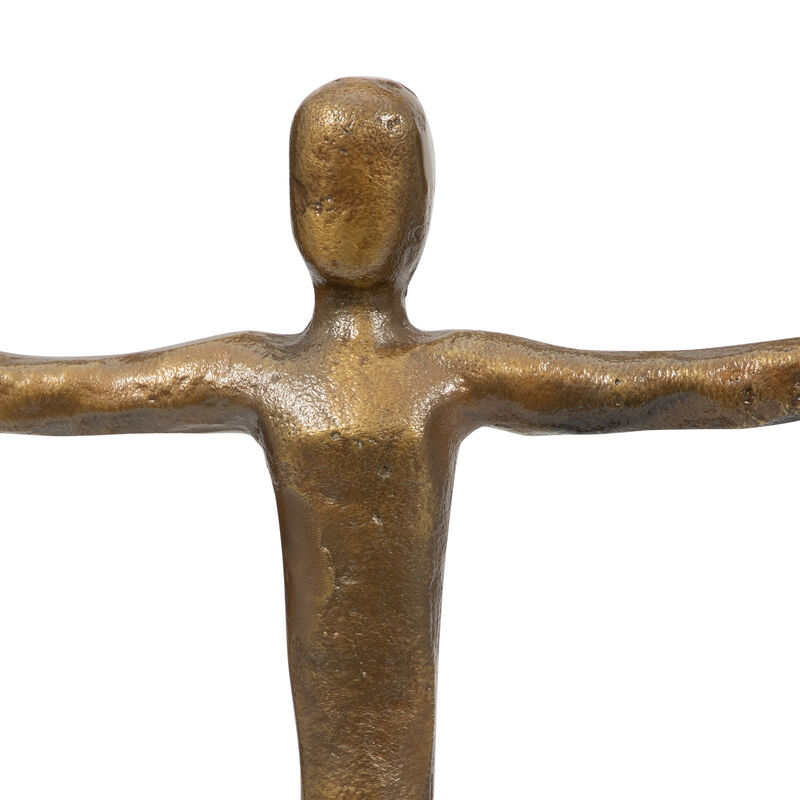Metal 15" 2 Taper Candelabra image number 4