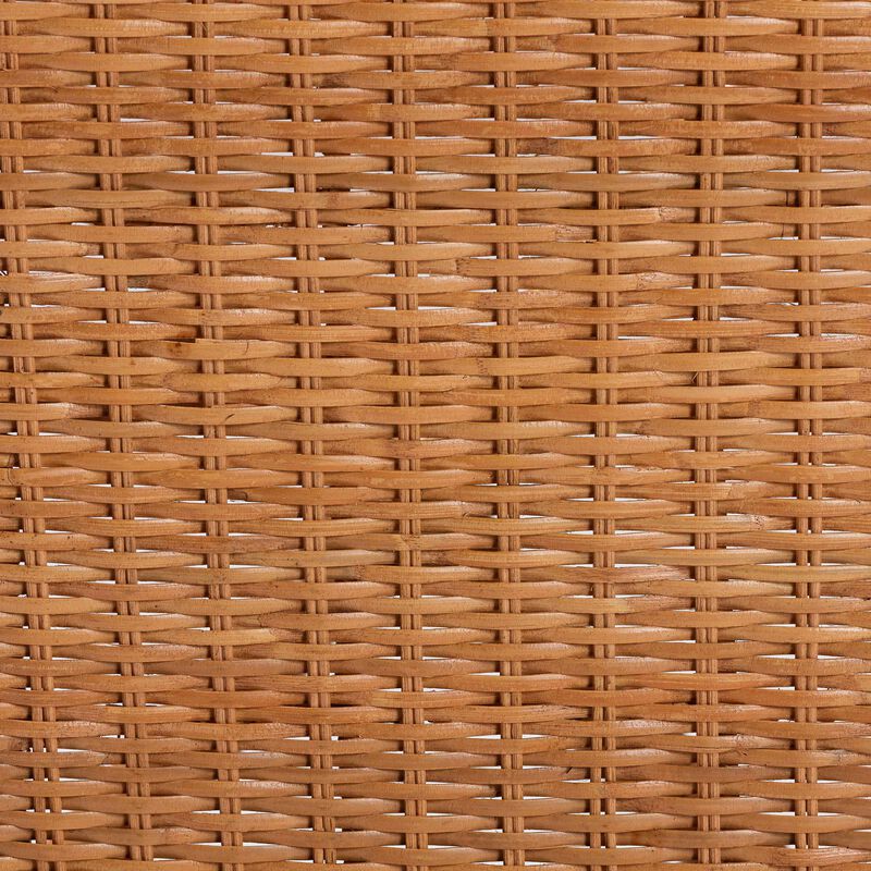 bali & pari Abia Natural Rattan 2-Piece Dining Chair Set - Handwoven Wicker Accent Side Chair with Bow and Ribbon Design, Artisanal Seating for Kitchen or Dining Room image number 5