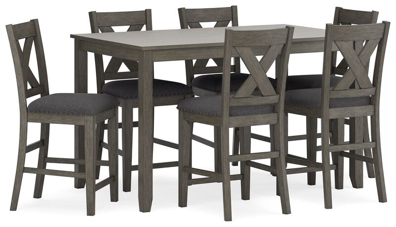 Caitbrook 7-Piece Counter Height Dining Set