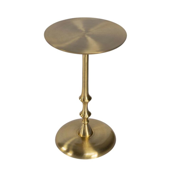 Butler Specialty Givanna Metal Side Table, Gold